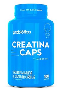 Creatina Monohidratada 180caps - PROBIÓTICA