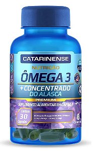 Ômega 3 + Concentrado do Alasca 60caps - CATARINENSE