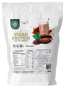 Premium Vegan Protein 900g sabor Cacau Intenso - STAY GREEN