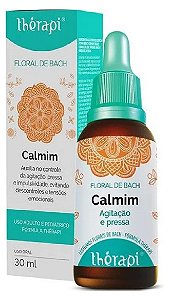 Floral De Bach Controle Da Agitação 30ml Calmim - THÉRAPI