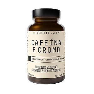 Cafeína + Cromo 120tablets - GENERIC LABS