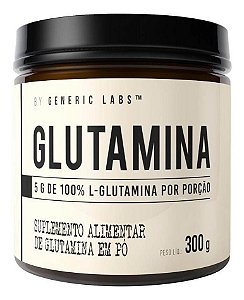 Glutamina 300g - GENERIC LABS