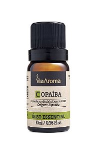 Óleo Essencial Copaíba 10 ml Via Aroma - 100% Puro
