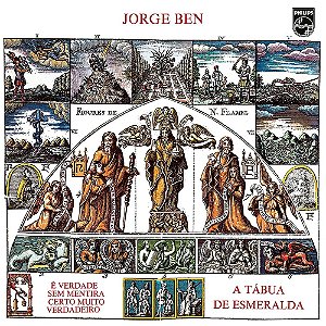 Vinil LP Jorge Ben A Tábua de Esmeralda - [RP novo lacrado]