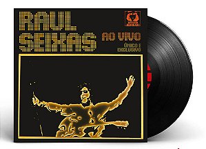 Vinil LP Raul Seixas – Ao Vivo – Único e Exclusivo 180g [lacrado]