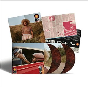 Vinil LP LINIKER - CAJU | 1a Edição - Marrom mármore | Rocinante Três Selos -  [lacrado]