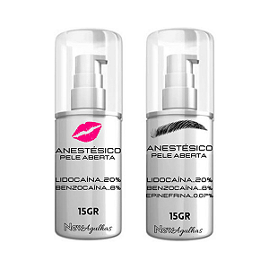 Kit Anestésicos para Micropigmentação 15gr - PUMP