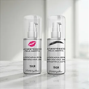 Kit Anestésicos para Micropigmentação 15gr - PUMP