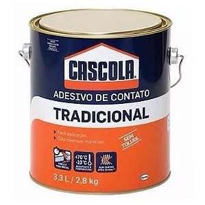 Adesivo de contato Tradicional Cascola 3,3 l / 2,8 kg