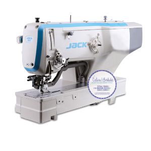 Máquina de Costura Caseadeira Reto até 40 mm Industrial Eletrônica JACK JK-T 1790BS - 220 V