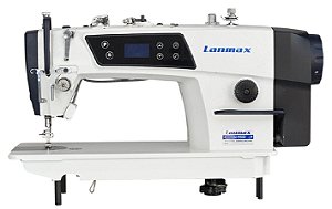 Máquina de Costura Reta Direct Drive Lanmax LM9980D - 110 V com Kit de Calcadores