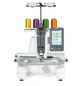MÁQUINA DE BORDADO BROTHER PROFISSIONAL PR1X ÁREA 30X20 CM - 1