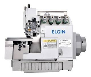Máquina de Costura Interloque Motor Direct Drive Elgin 5 Fios - IL1067 - Bivolt 