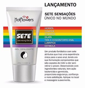 Gel Dessensibilizante anal 25g - Sete Sensações