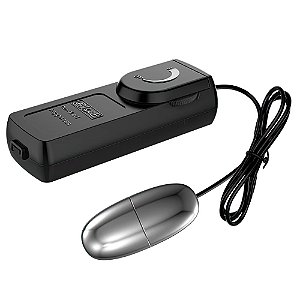 Cápsula vibratória Bullet multivelocidade cromada