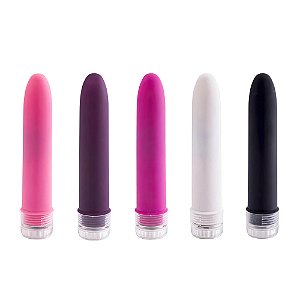 Vibrador Personal 13 cm multivelocidade, com textura aveludada