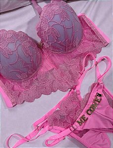 CONJUNTO LINGERIE PERSONALIZADO - PERSONALIZAMOS NA HORA Á SUA ESCOLHA