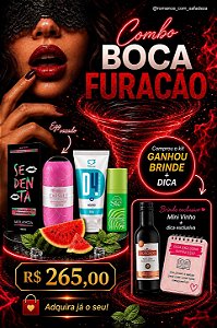 Combo Boca Furacão + Passo a Passo da Noite + Brinde Especial