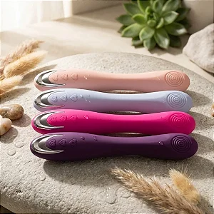 Vibrador personal ponto G recarregável - 22x5