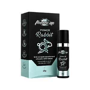 Gel potencializador masculino (pra quem demora chegar lá) 15g - Power Rabbit