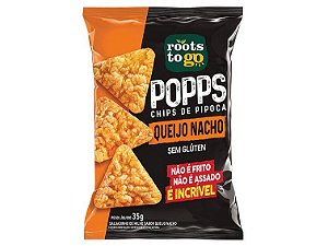 CHIPS QUEIJO NACHO 35G ROOTS TO GO