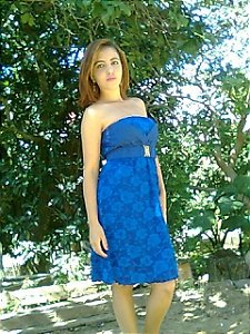 Vestido em renda