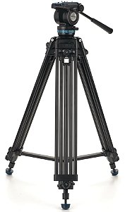 Tripé de Vídeo Benro KH25PC com Cabeça Fluida — 156,5 cm / 6,8 kg