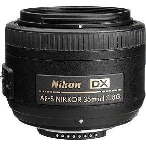 Lente NIKON AF-S DX Nikkor 35mm f/1.8 G