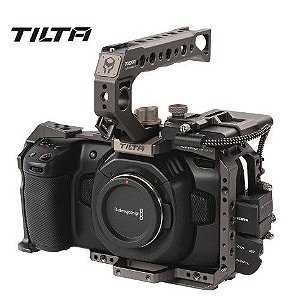 Tilta Basic Kit Cage para BlackMagic Pocket 4K/6K TACTICAL (top handle, T5 SSD Holder, HDMI adapter, USB-C cable 20cm)