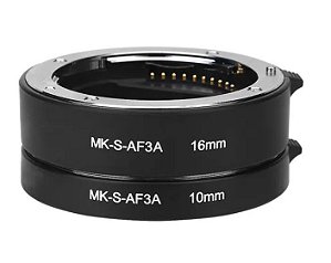 Tubo Extensor Macro para câmeras Sony MEIKE MK-S-AF3A