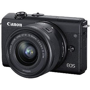 Câmera CANON EOS M200 + 15-45mm (BLACK)