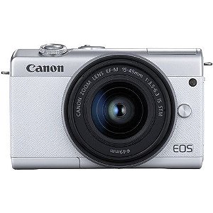 Câmera CANON EOS M200 + 15-45mm (WHITE)