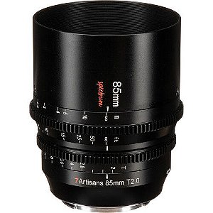 Lente 7artisans Spectrum Cine 85mm T2.0 (Canon RF mount)