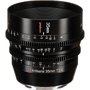Lente 7artisans Vision Cine Lens 35mm T2.0 (Nikon Z mount)