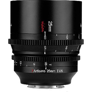 Lente 7artisans Vision Cine 25mm T1.05 (Canon RF mount)