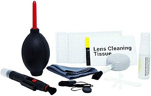 Kit de Limpeza de Lentes 8 em 1 - Greika WOA2048