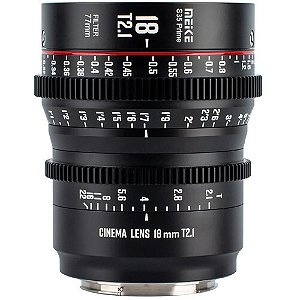 Lente MEIKE Super35 Prime Cine 18mm T2.1 (Canon EF Mount)