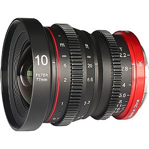 Lente MEIKE Cine 10mm T2.2 (Canon RF Mount) para APS-C