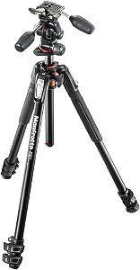 Tripé Manfrotto MK055XPRO3-3W (suporta até 12kg)