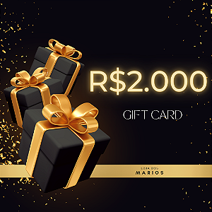 Vale Presente Gift Card R$ 2.000,00