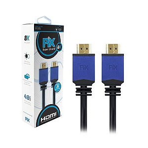 Cabo HDMI 2.1 Plus 8K HDR 0,5 metros