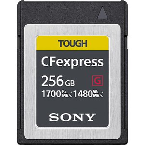 Cartão de Memória CFexpress Type B 256 GB SONY TOUGH