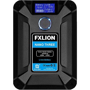 Bateria FXLION V-Mount NANO THREE 150Wh 14.8V Ultracompact