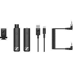 Microfone de lapela sem fio SENNHEISER XSW-D Portable Interview SET