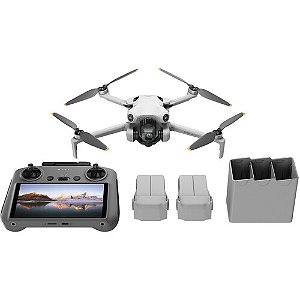 Drone DJI Mini 4 Pro Fly More Combo Plus DJI RC 2 (Com tela) - DJI044