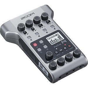 Gravador de Podcast ZOOM PodTrak P4 Portable Multitrack