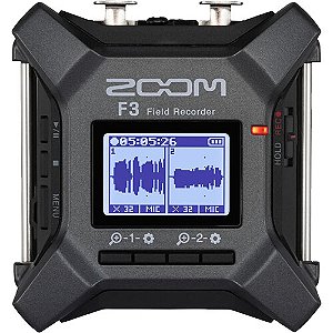Gravador de Áudio ZOOM F3 Field Recorder (2 Inputs)