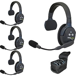 Intercomunicador sem fio EARTEC UL4S (4 fones Single)