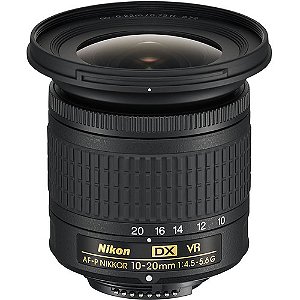 Lente NIKON AF-P DX Nikkor 10-20mm f/4.5-5.6 VR
