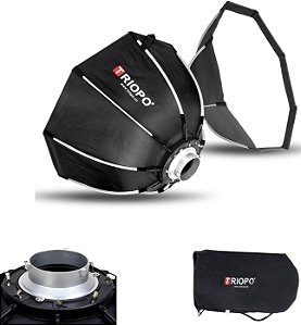 Softbox Octabox 55cm TRIOPO K2-55 mount BOWENS sem colmeia / sem grid